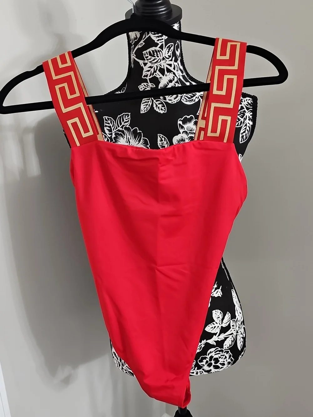 Versace Greca Border One Piece Swimsuit - Picture 8 of 9